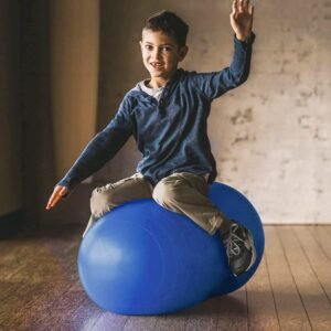 Wobble cushion sensory product for sensory regulation 